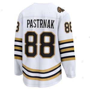 David Pastrnak Boston Bruins Fanatics Branded 100th Anniversary Premier Breakaway Player Jersey - White