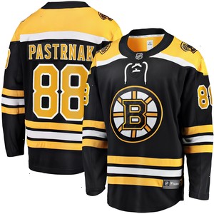 David Pastrnak Boston Bruins Fanatics Branded Home Breakaway Jersey - Black