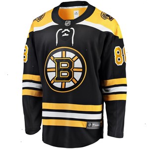 David Pastrnak Boston Bruins Fanatics Branded Home Breakaway Jersey - Black