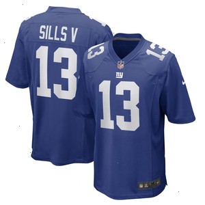 David Sills V New York Giants Nike Game Player Jersey - Royal