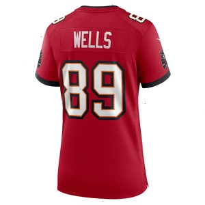 David Wells Tampa Bay Buccaneers Nike Women's Home Game Player Jersey - Red