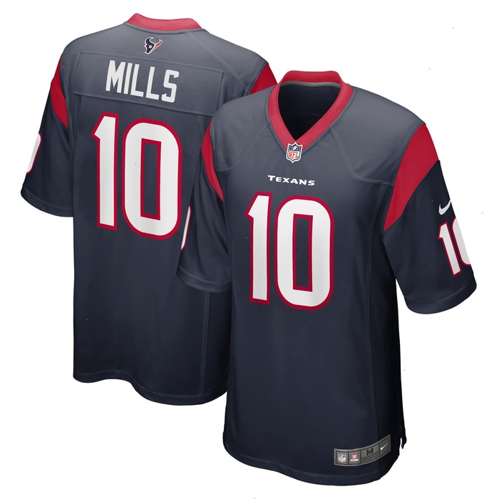 Davis Mills Houston Texans Nike Game Jersey - Navy