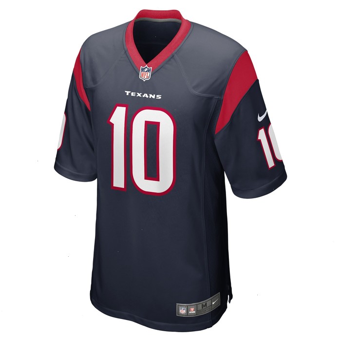 Davis Mills Houston Texans Nike Game Jersey - Navy