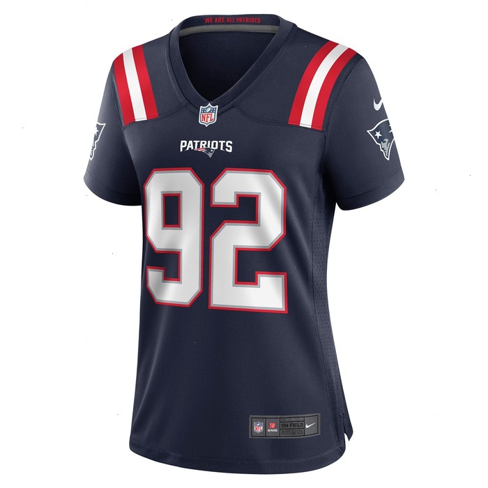 Davon Godchaux New England Patriots Nike Women's Game Jersey - Navy