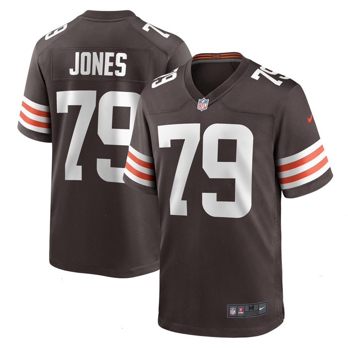 Dawand Jones Cleveland Browns Nike Team Game Jersey - Brown