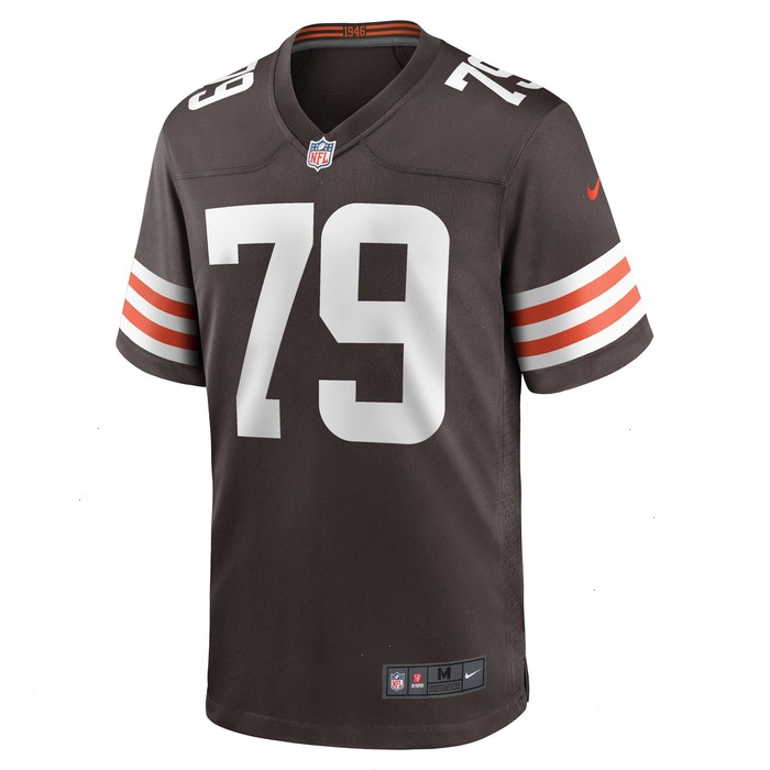 Dawand Jones Cleveland Browns Nike Team Game Jersey - Brown