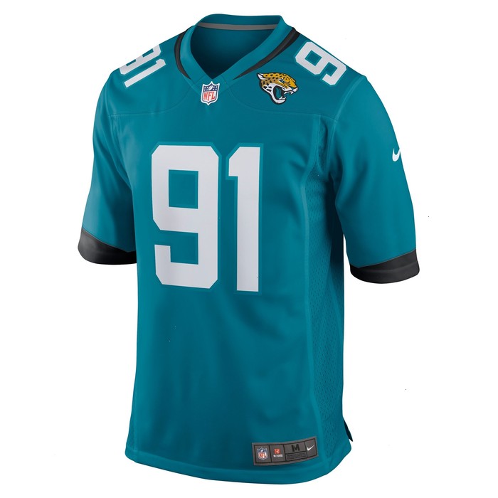 Dawuane Smoot Jacksonville Jaguars Nike Game Jersey - Teal