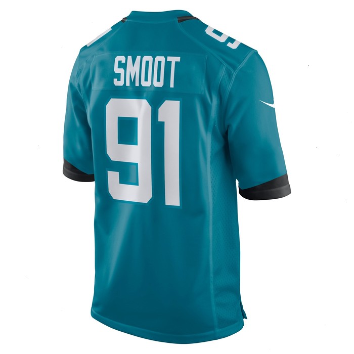 Dawuane Smoot Jacksonville Jaguars Nike Game Jersey - Teal