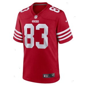 Dazz Newsome San Francisco 49ers Nike Home Game Player Jersey - Scarlet