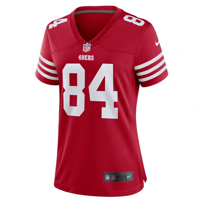 Dazz Newsome San Francisco 49ers Nike Women's Team Game Jersey - Scarlet