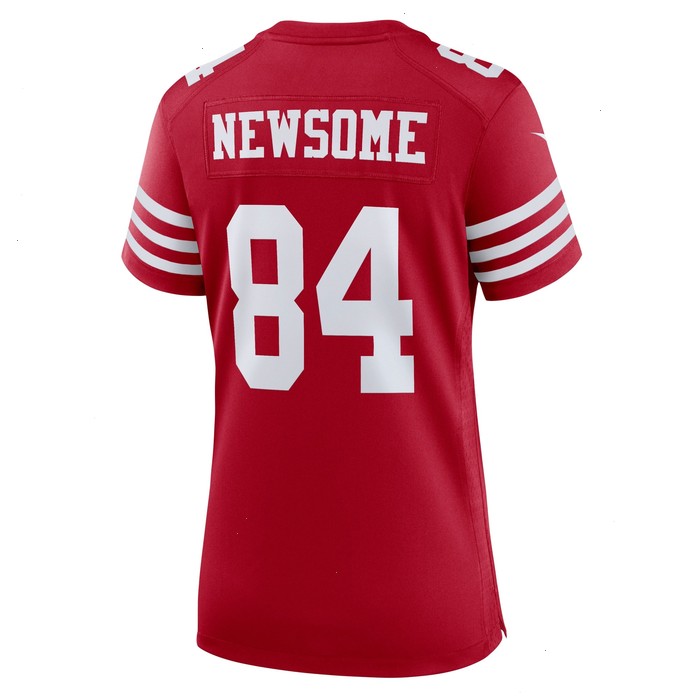 Dazz Newsome San Francisco 49ers Nike Women's Team Game Jersey - Scarlet