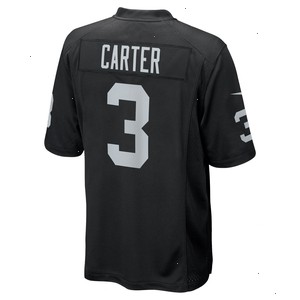 DeAndre Carter Las Vegas Raiders Nike Game Player Jersey - Black