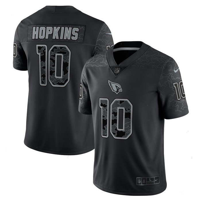 DeAndre Hopkins Arizona Cardinals Nike RFLCTV Limited Jersey - Black