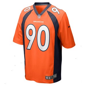 DeShawn Williams Denver Broncos Nike Game Jersey - Orange