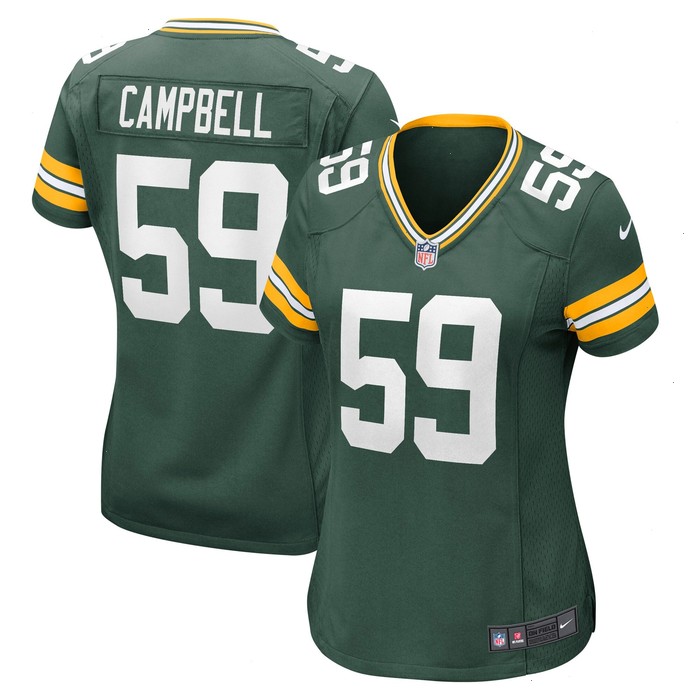 De'Vondre Campbell Green Bay Packers Nike Women's Game Jersey - Green