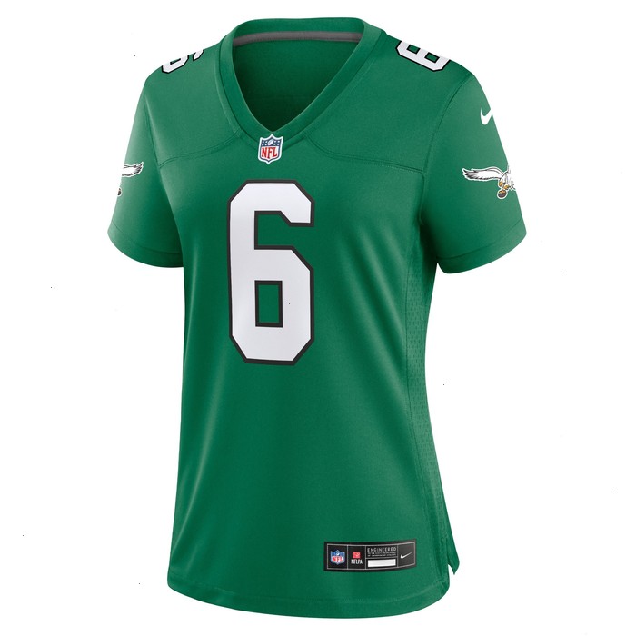 DeVonta Smith Philadelphia Eagles Nike Women's Player Jersey - Kelly Green