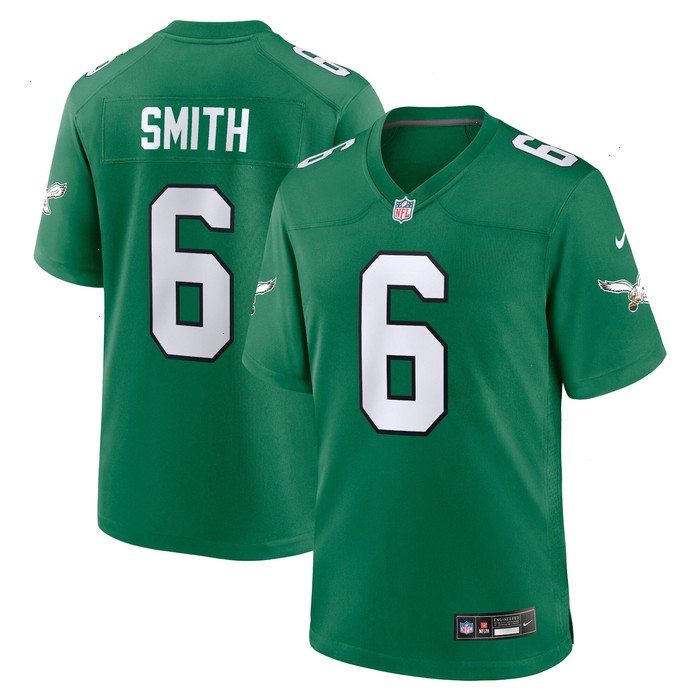 DeVonta Smith Philadelphia Eagles Nike Youth Game Jersey - Kelly Green