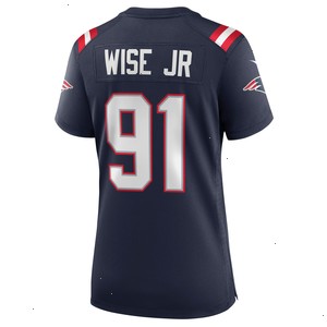 Deatrich Wise Jr. New England Patriots Nike Women's Game Jersey - Navy