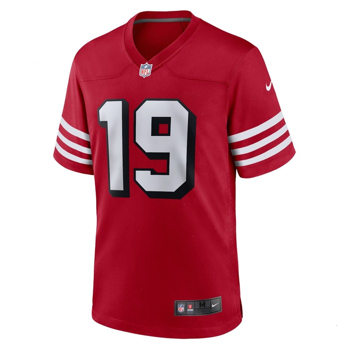 Deebo Samuel San Francisco 49ers Nike Alternate Player Game Jersey - Scarlet