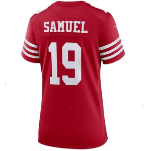 Deebo Samuel San Francisco 49ers Nike Women's Player Jersey - Scarlet