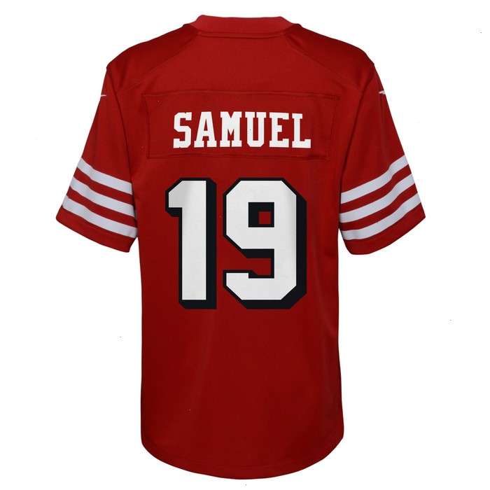 Deebo Samuel San Francisco 49ers Nike Youth Game Jersey - Scarlet