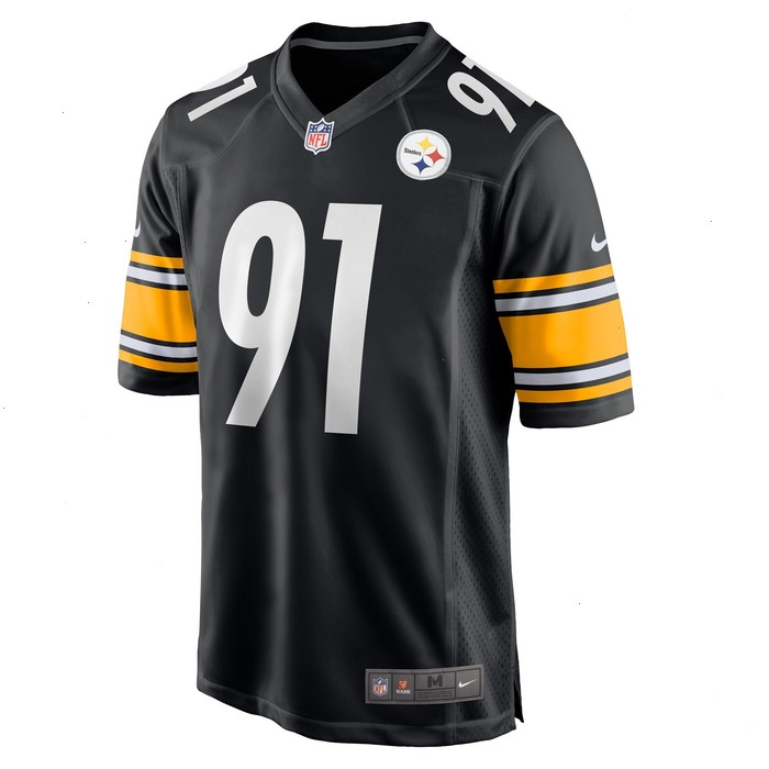 Delontae Scott Pittsburgh Steelers Nike Game Player Jersey - Black