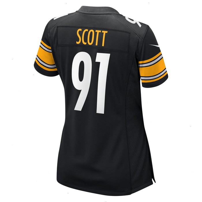 Delontae Scott Pittsburgh Steelers Nike Women's Game Player Jersey - Black