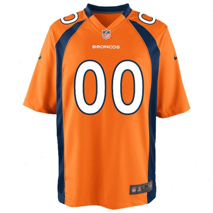 Denver Broncos Nike Youth Custom Game Jersey - Orange