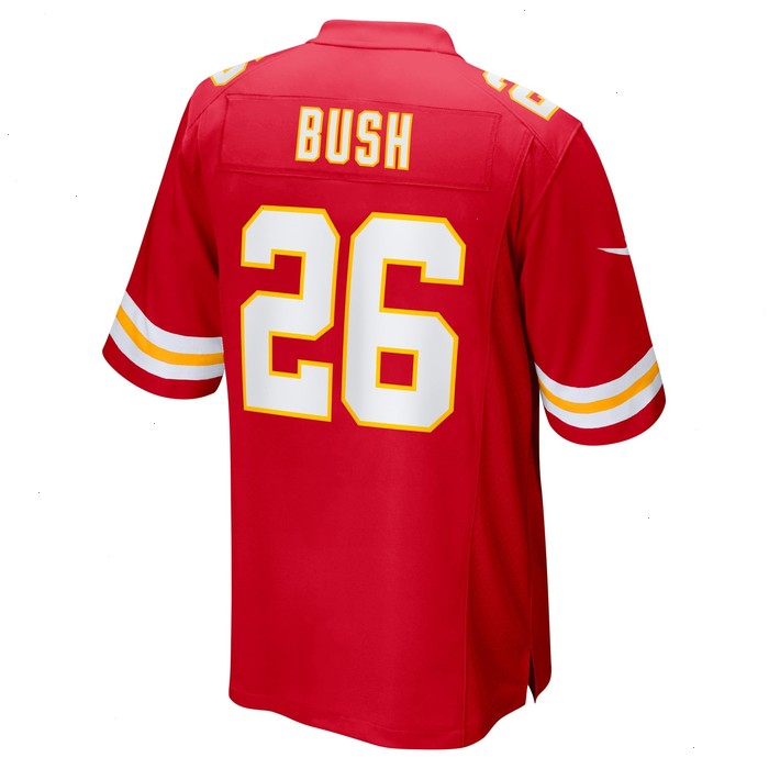 Deon Bush Kansas City Chiefs Nike Game Player Jersey - Red