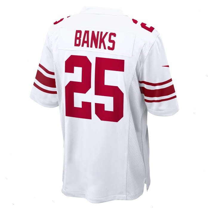 Deonte Banks New York Giants Nike Game Jersey - White