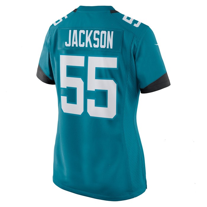 Dequan Jackson Jacksonville Jaguars Nike Women's Game Jersey - Teal