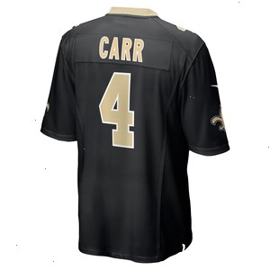 Derek Carr New Orleans Saints Nike Game Jersey - Black