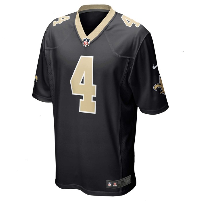 Derek Carr New Orleans Saints Nike Game Jersey - Black V1