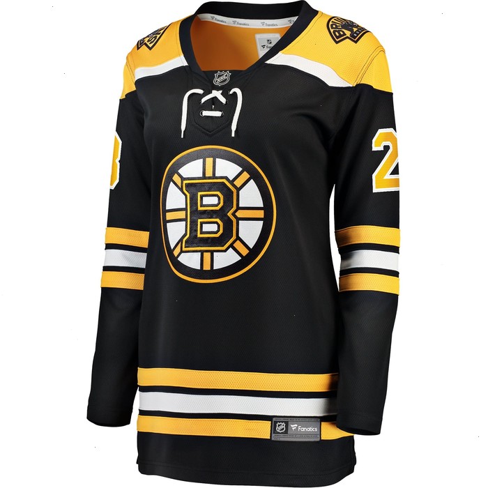 Derek Forbort Boston Bruins Fanatics Branded Women's Home Breakaway Player Jersey - Black