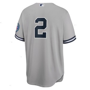 Derek Jeter New York Yankees Nike 2020 Hall of Fame Induction Replica Jersey - Gray