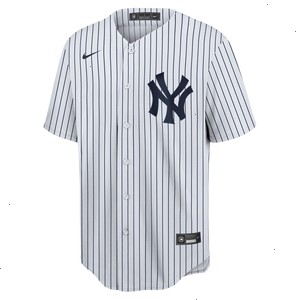 Derek Jeter New York Yankees Nike Home Replica Player Name Jersey - White/Navy