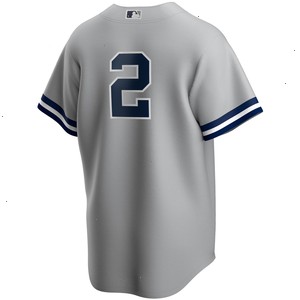 Derek Jeter New York Yankees Nike Road Replica Player Jersey - Gray