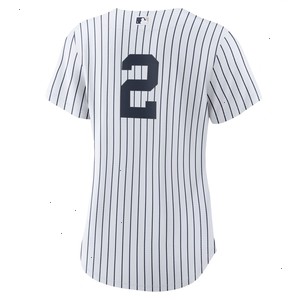 Derek Jeter New York Yankees Nike Women's Home Replica Player Jersey - White/Navy