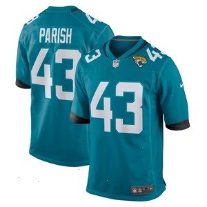 Derek Parish Jacksonville Jaguars Nike Game Jersey - Teal