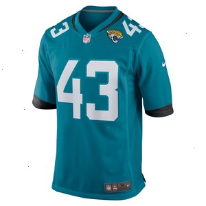 Derek Parish Jacksonville Jaguars Nike Game Jersey - Teal