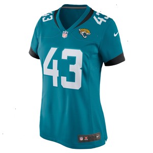 Derek Parish Jacksonville Jaguars Nike Women's Game Jersey - Teal