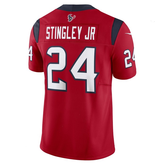 Derek Stingley Jr. Houston Texans Nike Vapor F.U.S.E. Limited Jersey - Red