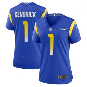 Derion Kendrick Los Angeles Rams Nike Women's Home Game Jersey - Royal