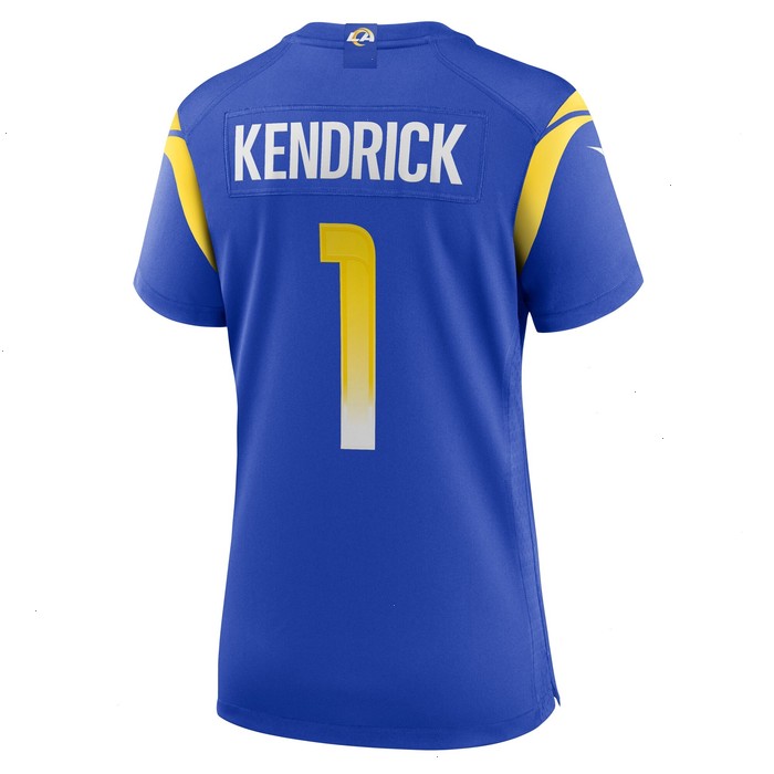 Derion Kendrick Los Angeles Rams Nike Women's Home Game Jersey - Royal