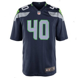 Derrick Coleman Seattle Seahawks Youth Nike Team Color Game Jersey - College Navy