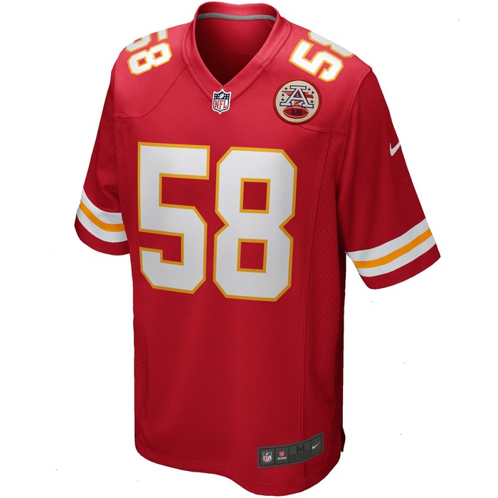 Derrick Thomas Kansas City Chiefs Nike Game Retired Player Jersey - Red