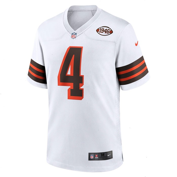 Deshaun Watson Cleveland Browns Nike Alternate Game Jersey - White