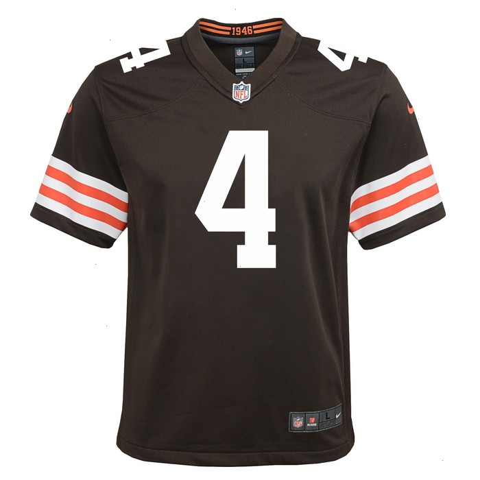 Deshaun Watson Cleveland Browns Nike Youth Game Jersey - Brown