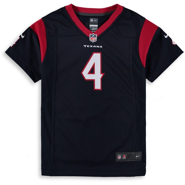 Deshaun Watson Houston Texans Nike Girls Youth Game Jersey - Navy