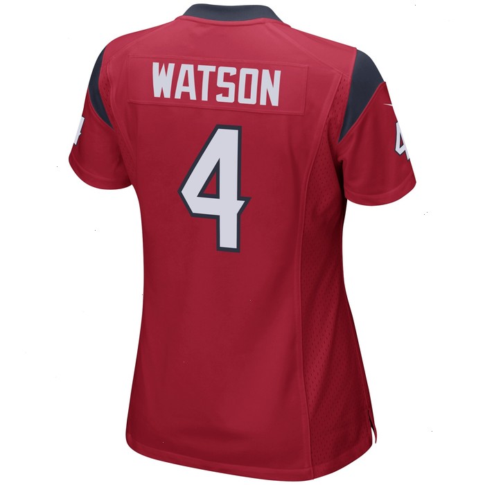 Deshaun Watson Houston Texans Nike Women's Team Color Game Jersey - Red